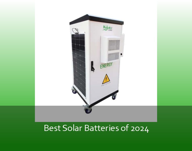 Best Solar Batteries of 2024
